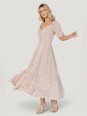 for love and lemons madison maxi dress For Love & Lemons Madison Maxi – Rent with Iz